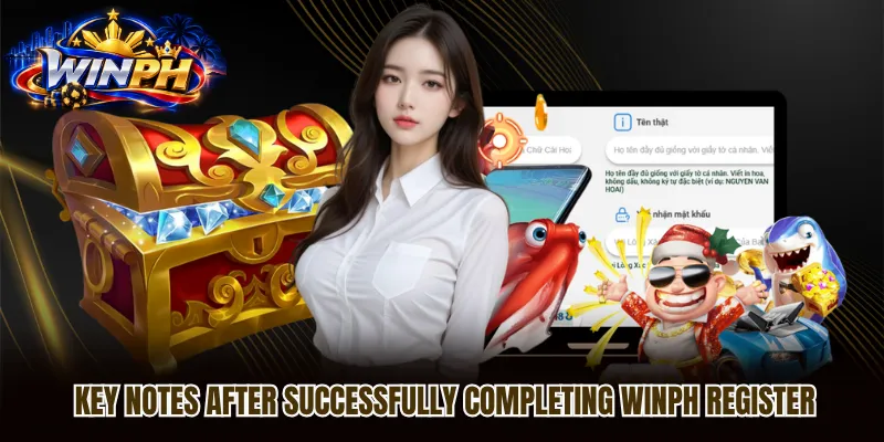 Key notes after successfully completing WINPH Register