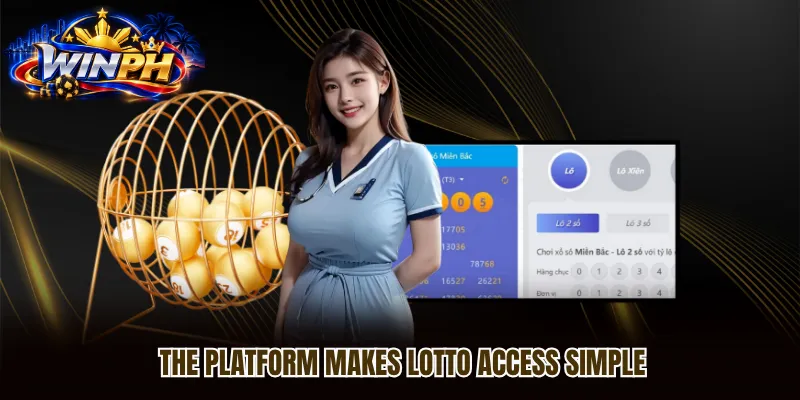 The platform makes lotto access simple The platform makes lotto access simple
