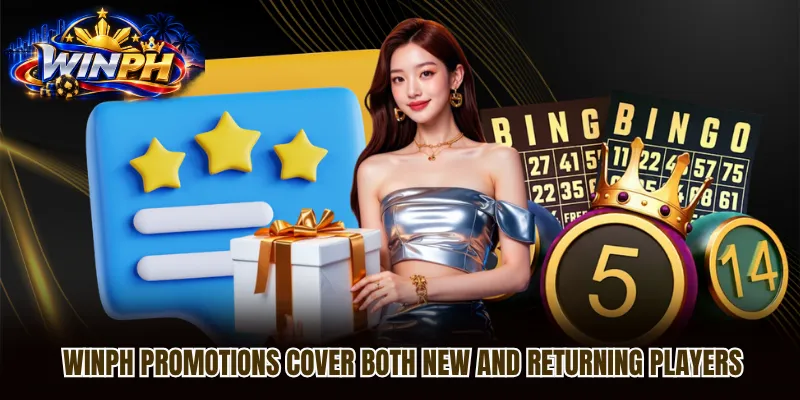 WINPH&nbsp;Promotions cover both new and returning players